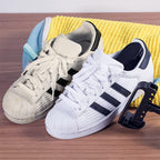 Πλενόμενη στο Πλυντήριο Τσάντα Πλύσης & Στεγνώματος Παπουτσιών με Απαλές Ίνες - Ανθεκτικό Προστατευτικό Πλυντηρίου από Πολυεστέρα για Παπούτσια με Ρυθμιζόμενο Ιμάντα
