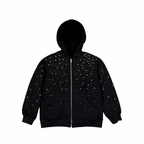 Synth Rhinestone Zipup!