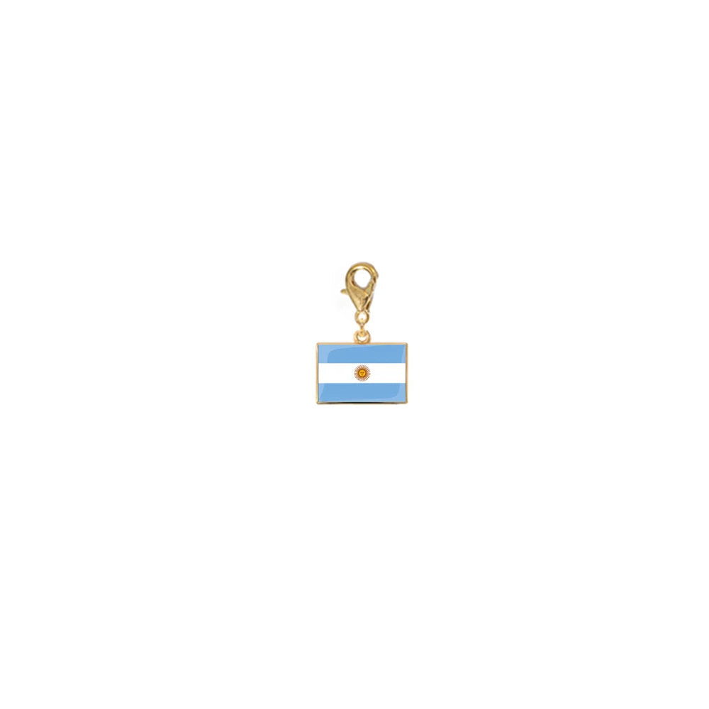 Custom Flag Charms Bracelet