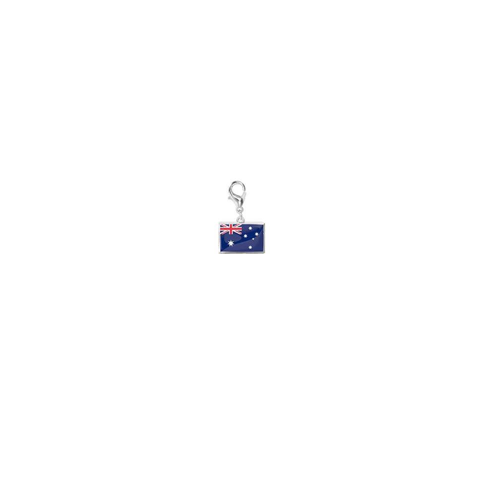 Custom Flag Charms Bracelet