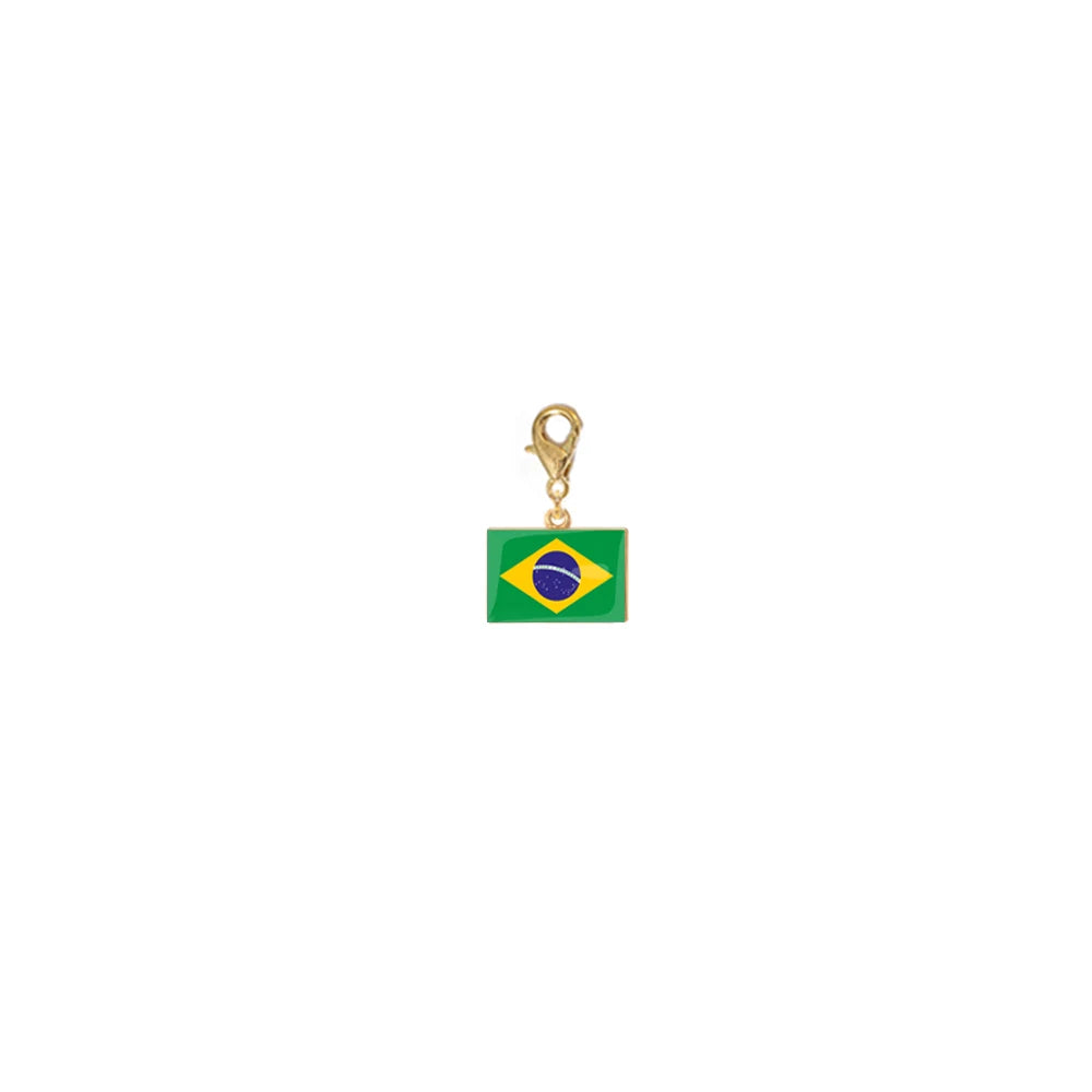 Custom Flag Charms Bracelet