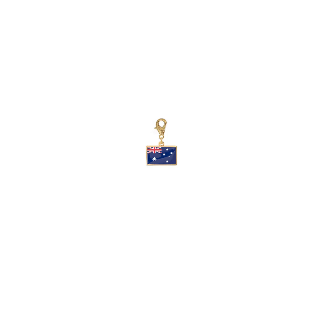 Custom Flag Charms Bracelet