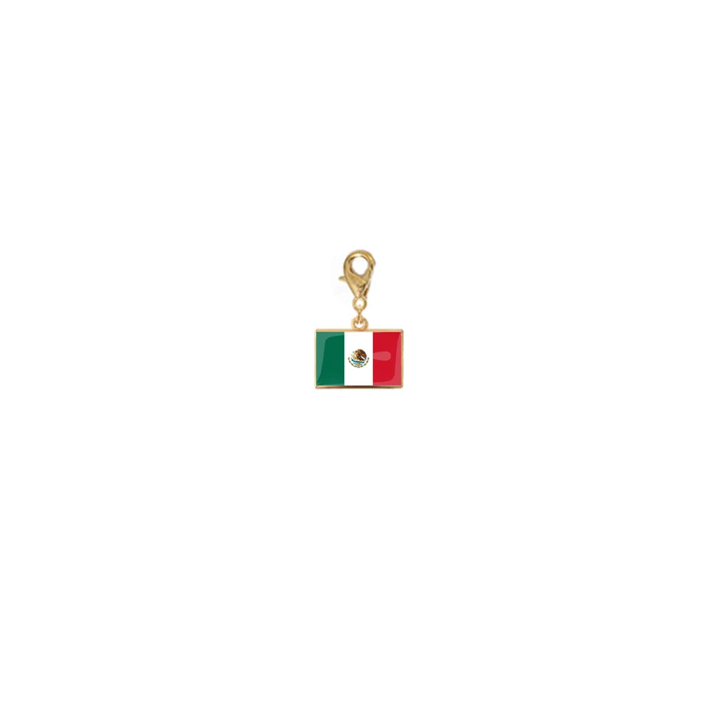 Custom Flag Charms Bracelet