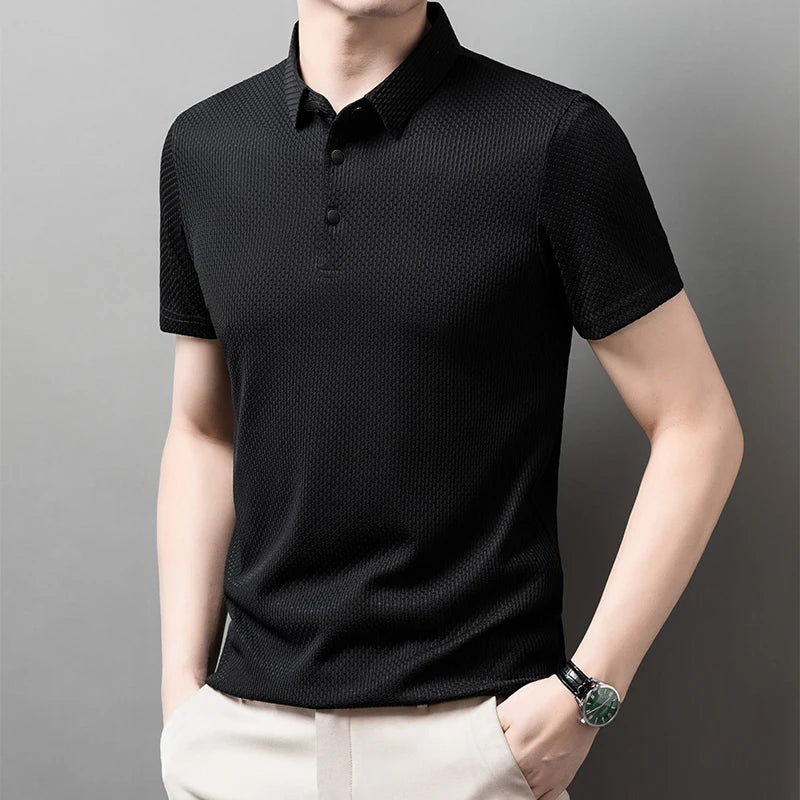 nuvl | Men's Business Casual Short Sleeve
