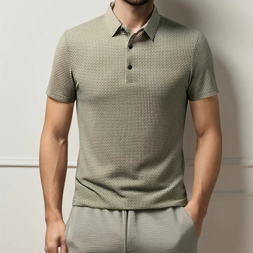 nuvl | Men's Business Casual Short Sleeve