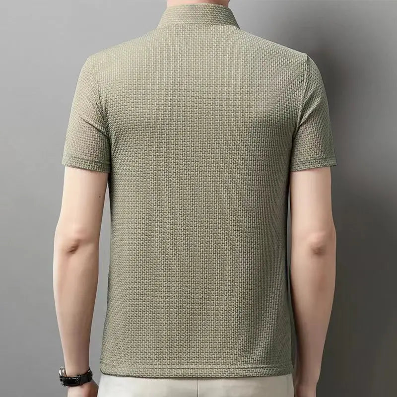 nuvl | Men's Business Casual Short Sleeve