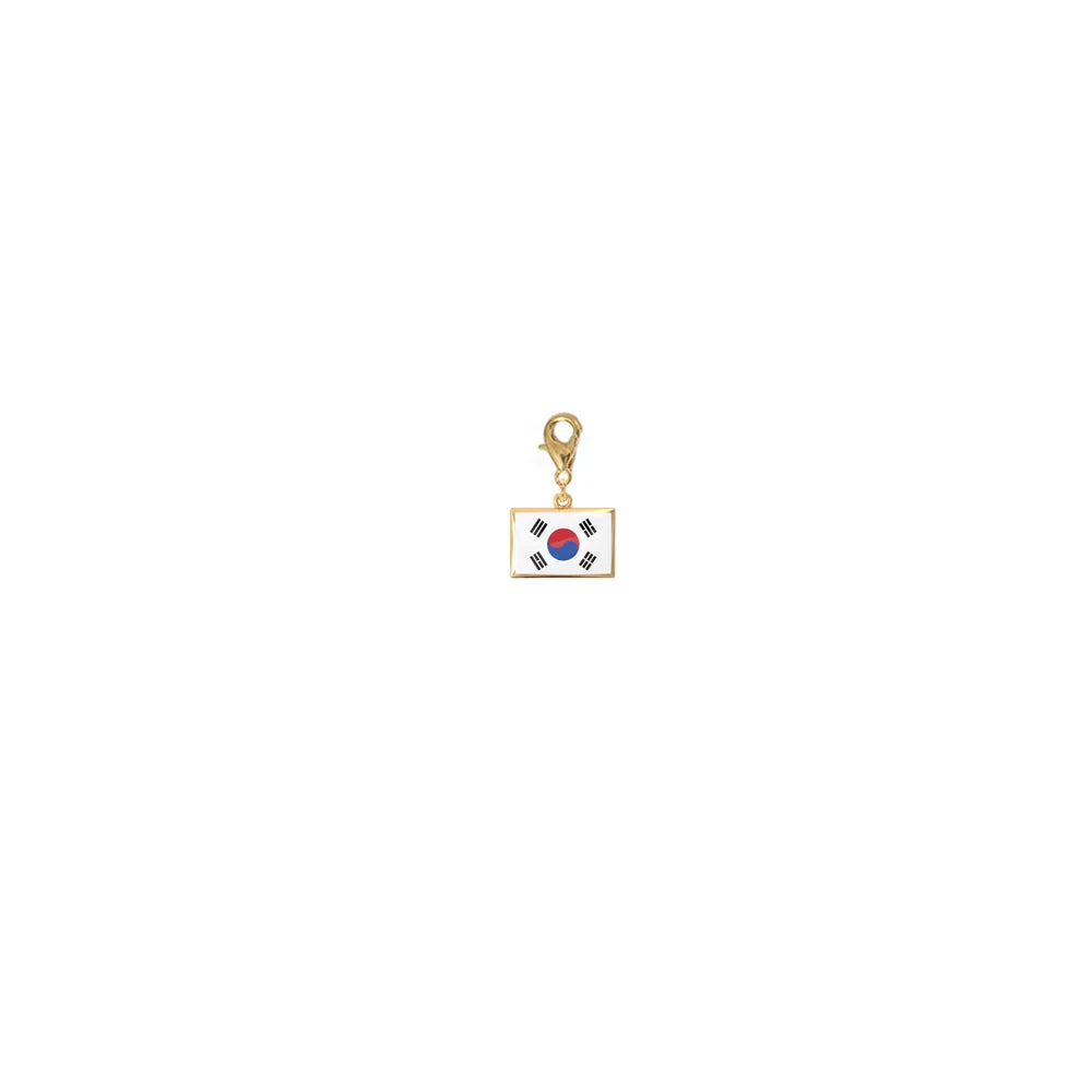 Custom Flag Charms Bracelet