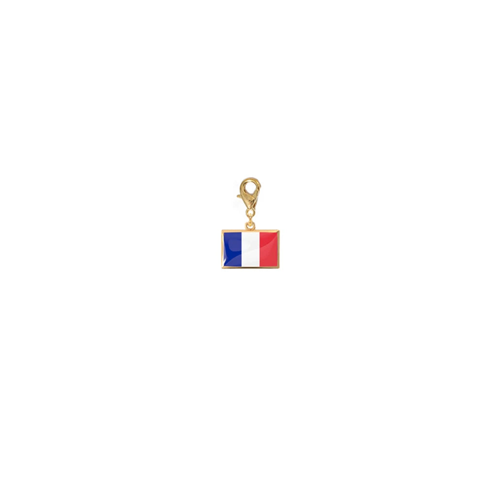 Custom Flag Charms Bracelet