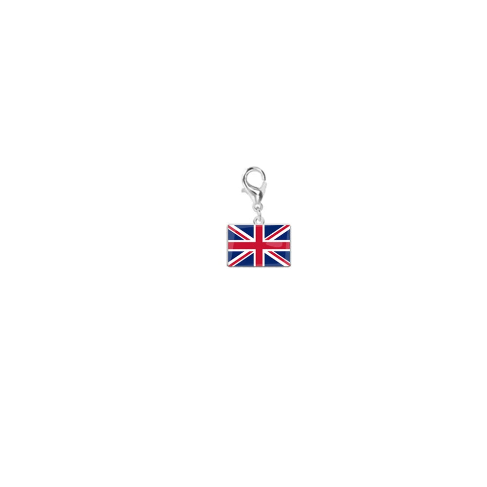 Custom Flag Charms Bracelet