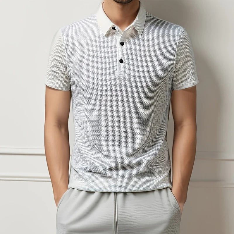 nuvl | Men's Business Casual Short Sleeve