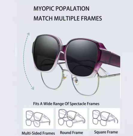Fit Over Myopia Sunglasses