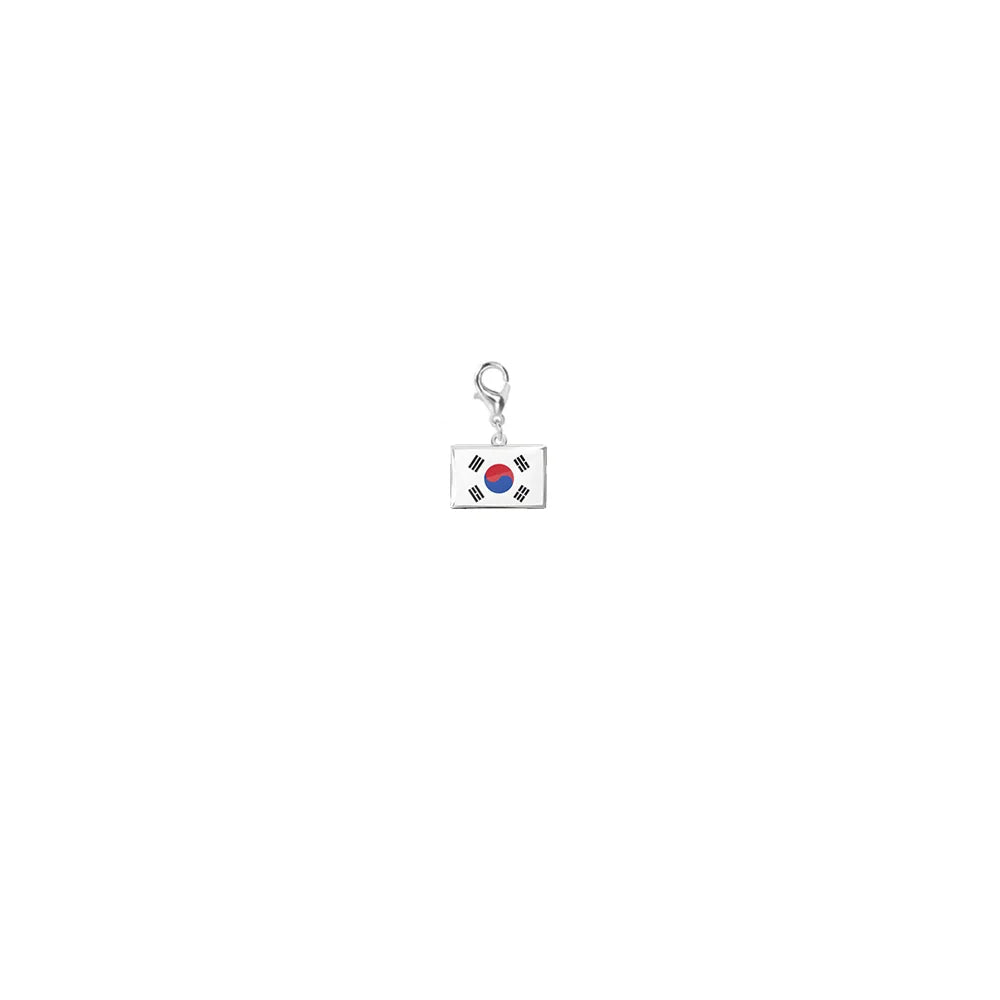 Custom Flag Charms Bracelet