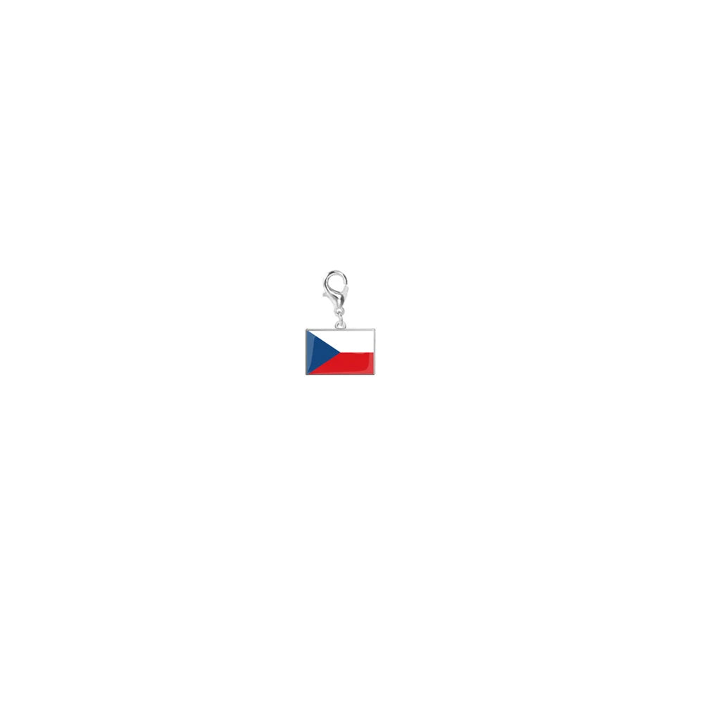 Custom Flag Charms Bracelet