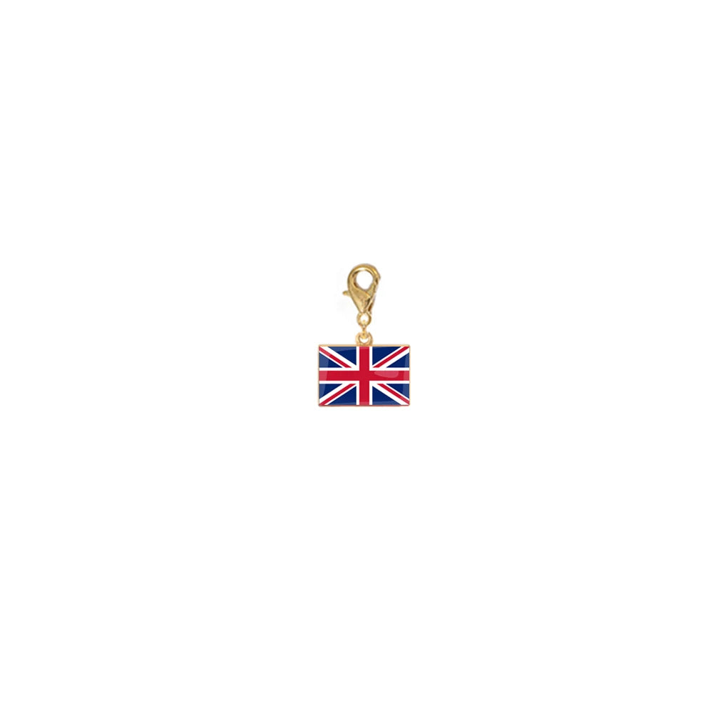 Custom Flag Charms Bracelet