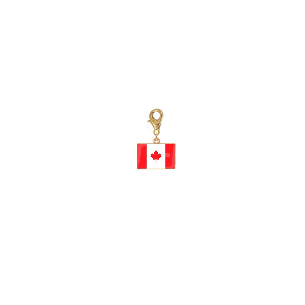 Custom Flag Charms Bracelet